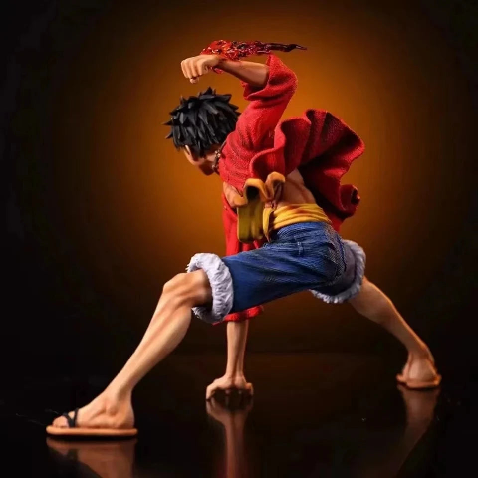 18cm One Piece Monkey D. Luffy Luffy Figures Battle Style Action Figures Anime Collection PVC Model Doll Toys Kid Birthday Gifts 18cm One Piece Monkey D. Luffy Luffy Figures Battle Style Action Figures Anime Collection PVC Model Doll Toys Kid Birthday Gifts